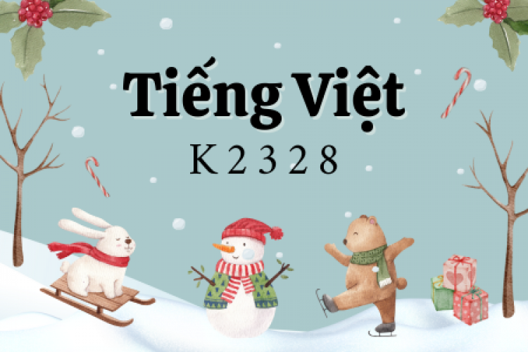 Khóa học tiếng Việt K2328