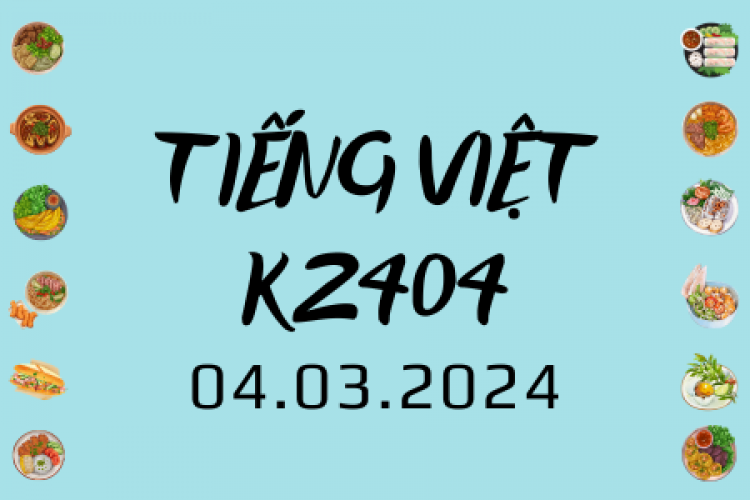 새로운 베트남어 코스 K2404