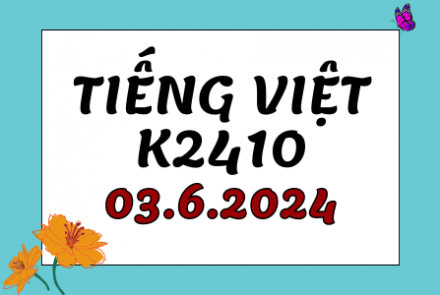 새로운 베트남어 코스 K2410