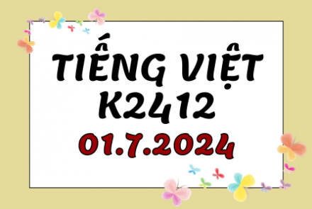 Vietnamese language course K2412