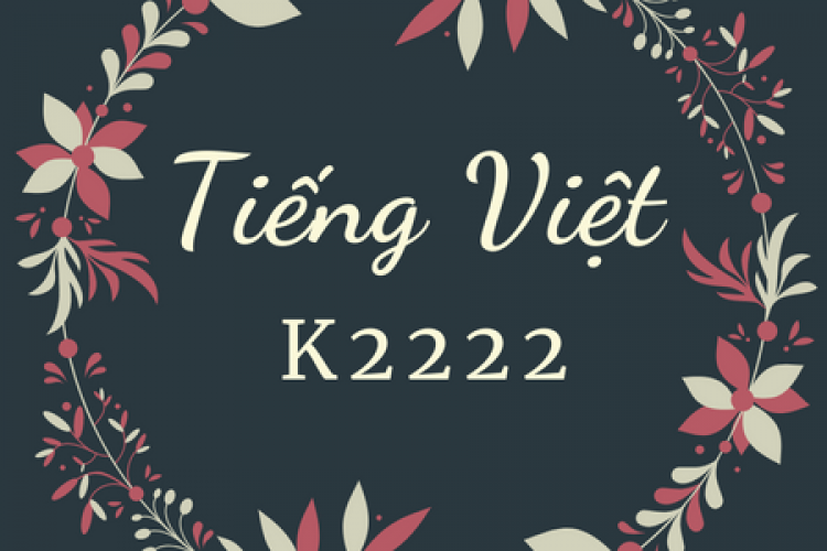 Vietnamese language course K2222