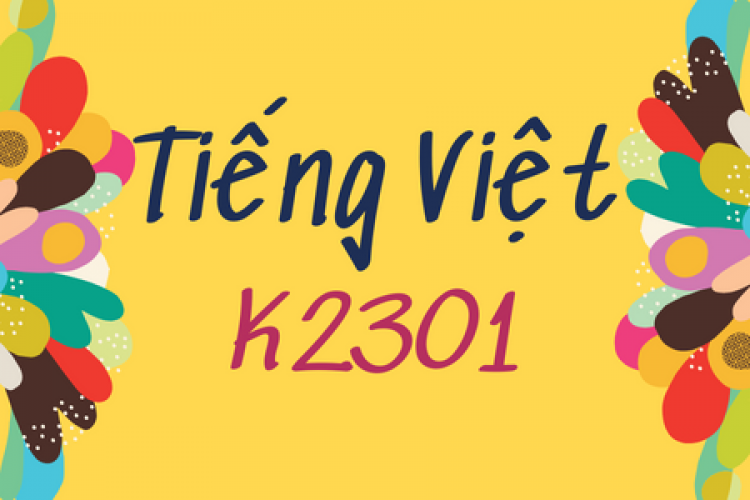 Khóa học tiếng Việt K2301