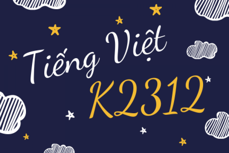 Khóa học tiếng Việt K2312