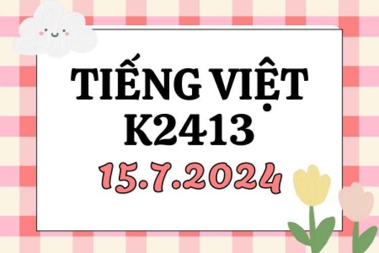 Vietnamese language course K2413