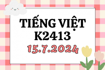 새로운 베트남어 코스 K2413