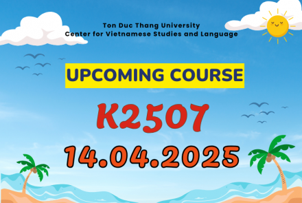 새로운 베트남어 코스 K2507