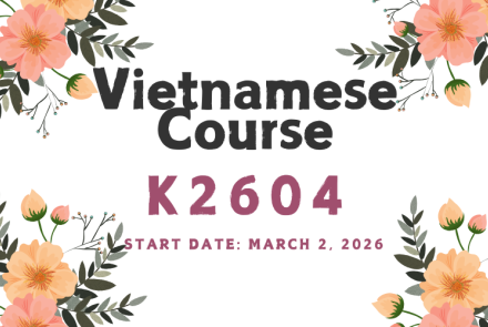 Khóa học tiếng Việt K2604