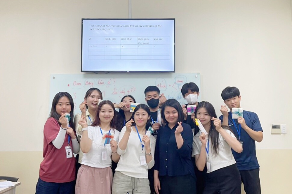 한국의 학생들을위한 경험이 풍부한 베트남 과정